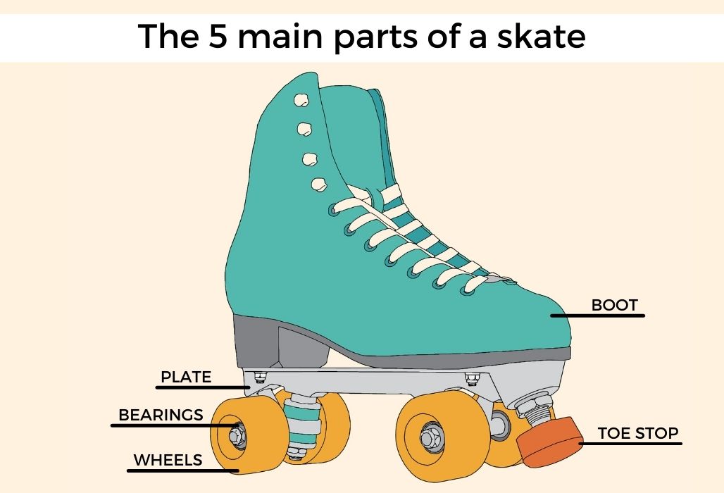 Anatomy of a Roller Skate - RollerSkateNation.com